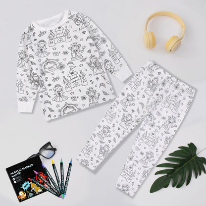 Coloring Pajamas for Kids