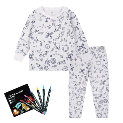Coloring Pajamas for Kids