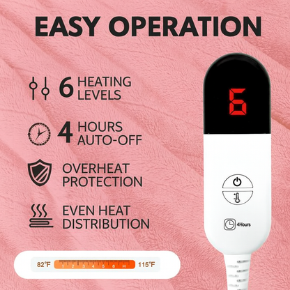 Snugly Cloud Heated Blanket